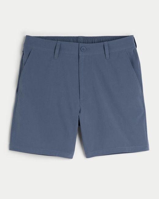 Hollister Flex-Waist-Hybrid-Shorts, 18 cm in Blue für Herren