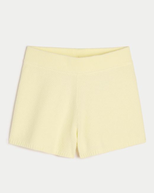 Hollister Natural Gilly Hicks Sweater-knit Shorts