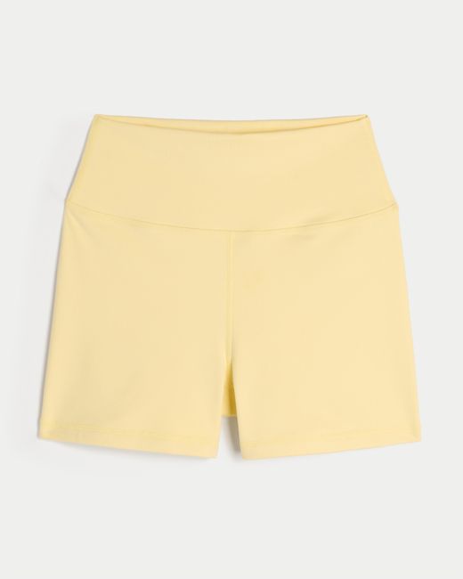 Hollister Yellow Gilly Hicks Active Recharge Shortie