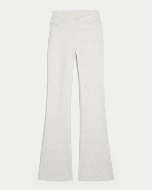 Hollister White Gilly Hicks Active Recharge Wrap Waist Boot Leggings