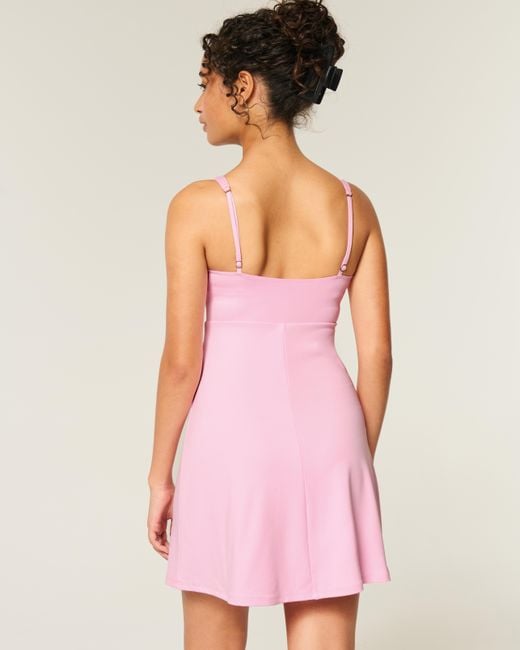 Hollister Pink Gilly Hicks Active Recharge A-line Cutout Dress