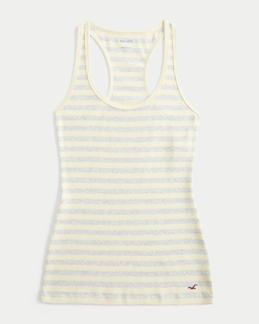 Hollister Natural Icon Racerback Tank