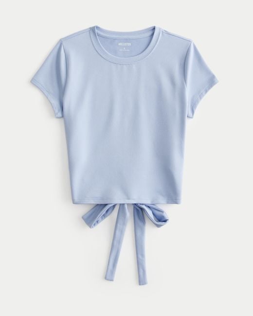 Hollister tie front top sale