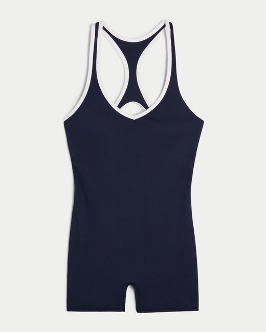 Hollister Blue Gilly Hicks Active Recharge Racerback Onesie