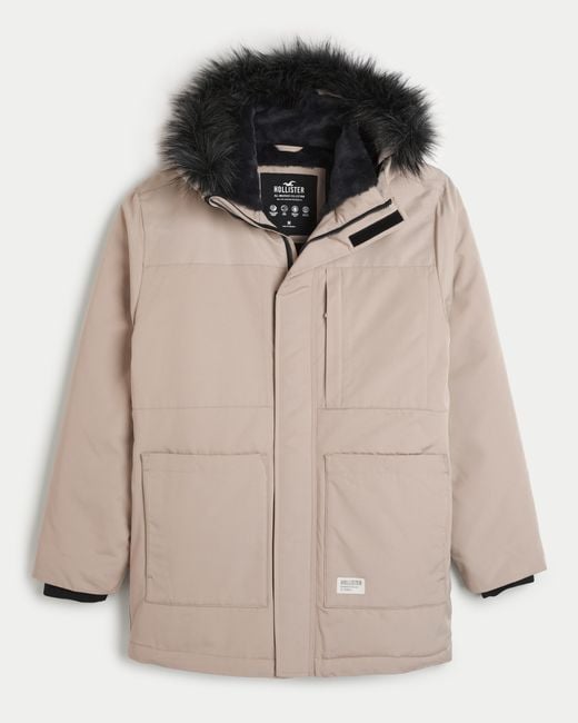 Hollister mens hotsell winter jacket