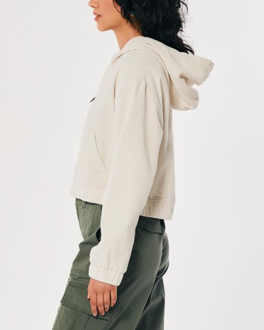Cordjacke hollister clearance