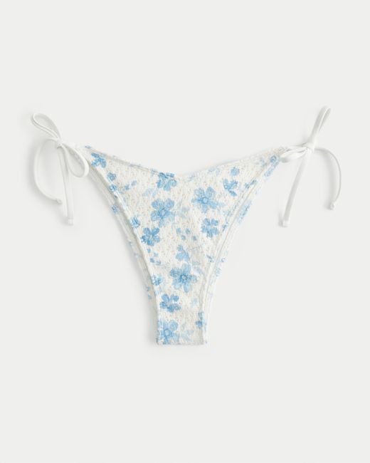 Hollister Blue Crochet-style Cheekiest Bikini Bottom