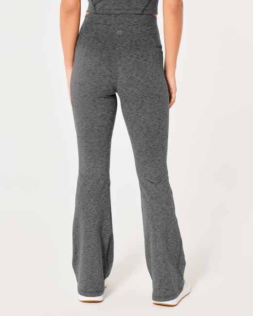 Hollister Gray Gilly Hicks Active Recharge High-rise Flare Leggings