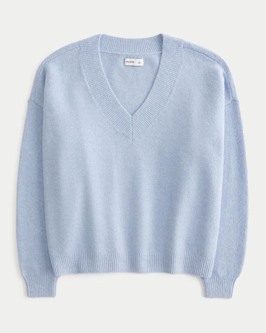 Hollister v neck jumper shop