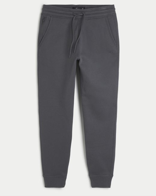 Grey top hollister joggers