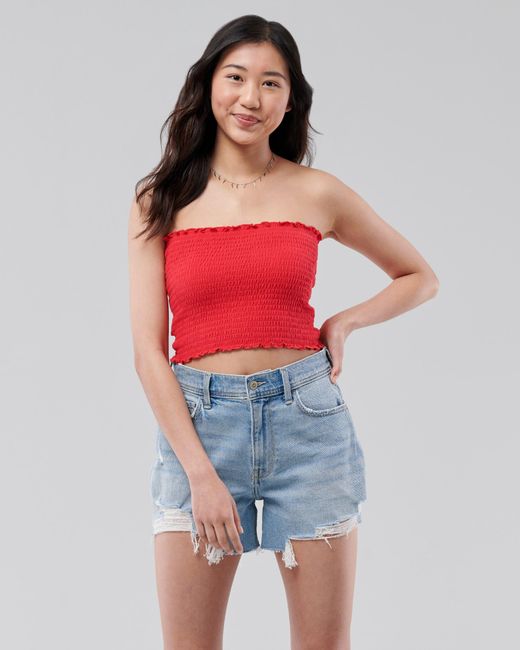 hollister tube top