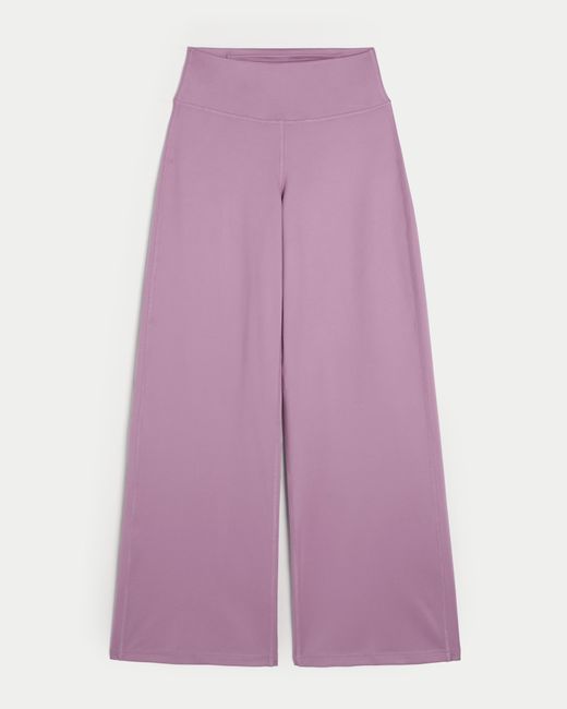Hollister Purple Gilly Hicks Active Recharge Hose mit weitem Bein