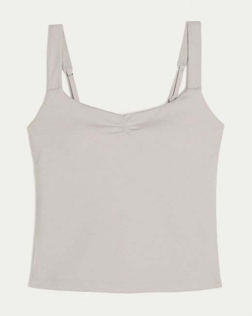 Hollister Gray Gilly Hicks Active Recharge Sweetheart Tank