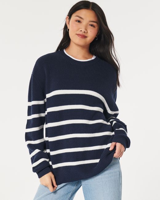 Hollister best sale oversized sweater