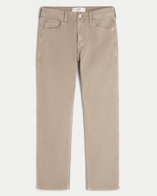 Hollister Natural Slim Straight Jeans for men