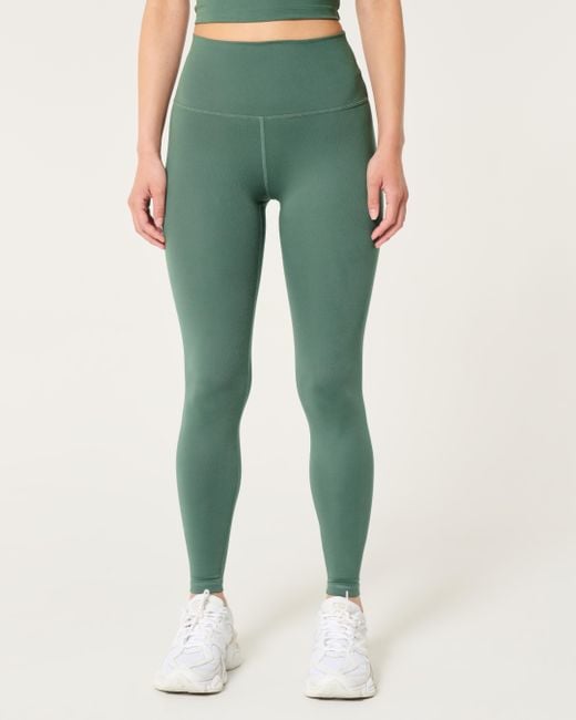 Hollister Green Gilly Hicks Active Recharge Leggings