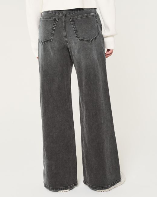 Hollister grey jeans hotsell