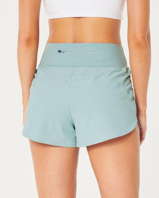 Hollister Blue Gilly Hicks Active Running Shorts