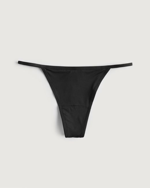 Hollister Black Gilly Hicks Micro String Thong Underwear