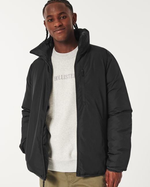 Hollister reversible jacket sales