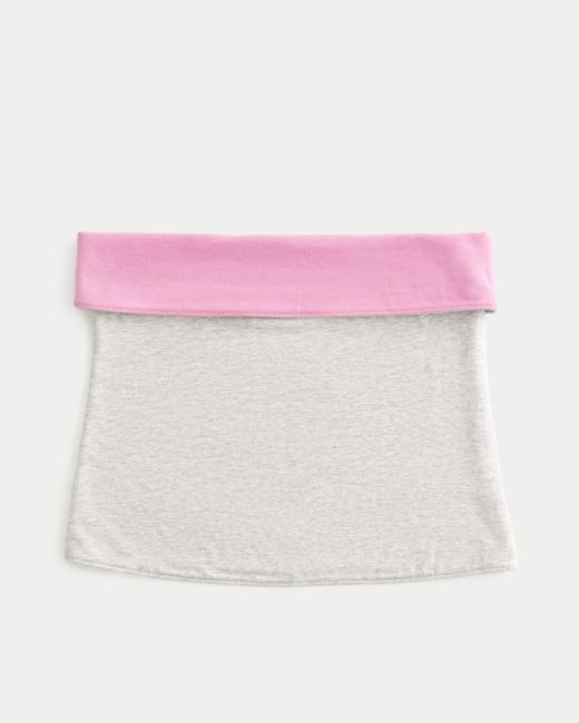 Hollister Pink Taylor Reversible Tube Top