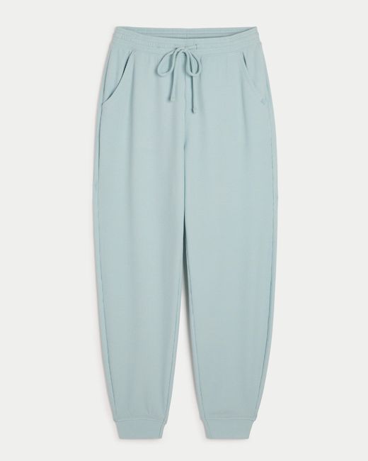 Hollister Blue Gilly Hicks Joggers aus Waffelmuster-Stoff