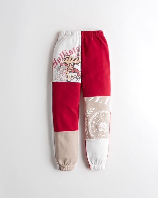 hollister dad joggers