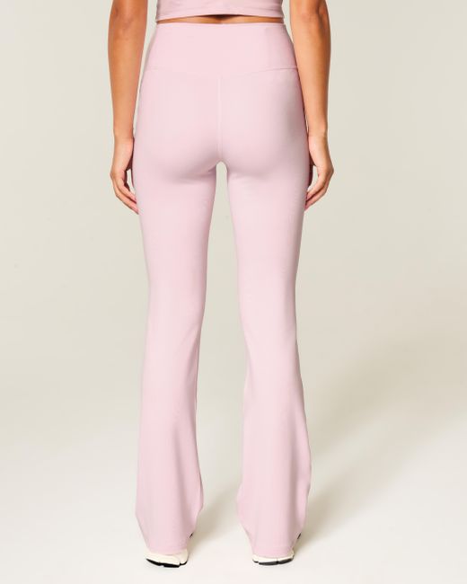 Hollister Pink Gilly Hicks Active Recharge Bootcut Leggings