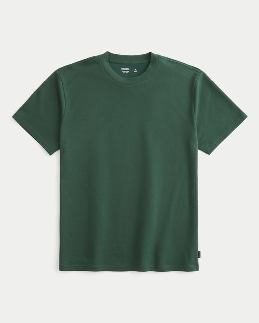 Hollister Green Relaxed Cooling Tee for men