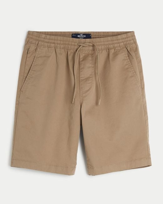 Hollister khaki shorts on sale mens