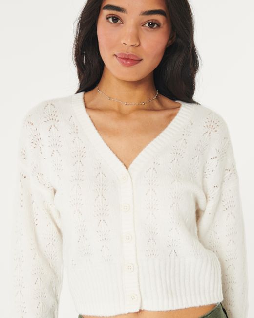 Hollister textured cardigan 2025