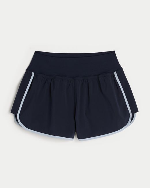Hollister Blue Gilly Hicks Active High-rise Running Shorts