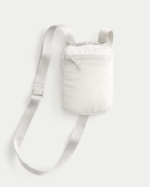 Hollister Natural Crossbody Bag for men