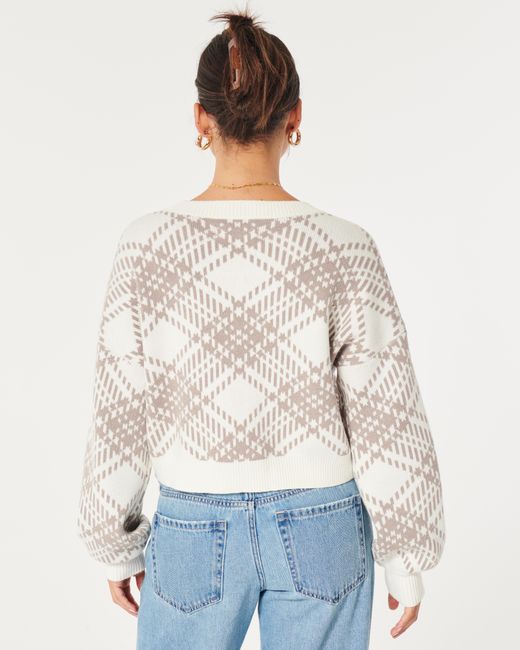 Hollister hotsell ribbed cardigan