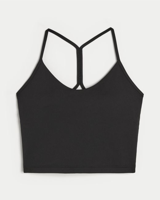 hollister black tank top