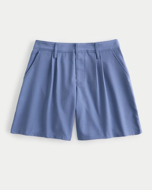 Hollister Blue Hollister Livvy Mid-rise Shorts