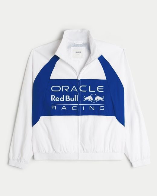 Hollister Trainingsjacke mit Oracle Red Bull Racing-Grafik in Blue für Herren