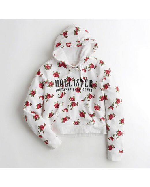 hollister rose sweatshirt