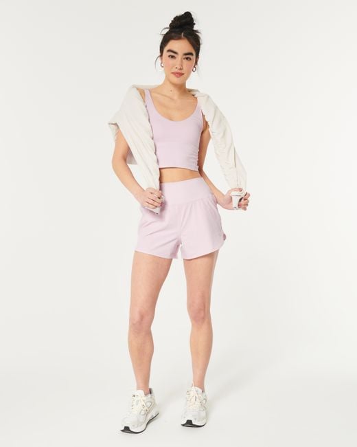 Hollister Pink Gilly Hicks Active Laufshorts