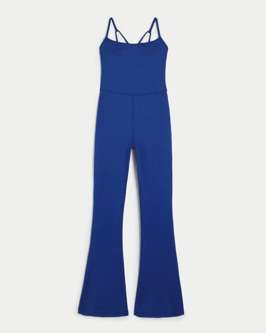 Hollister Blue Gilly Hicks Active Recharge Long-leg Flare Onesie