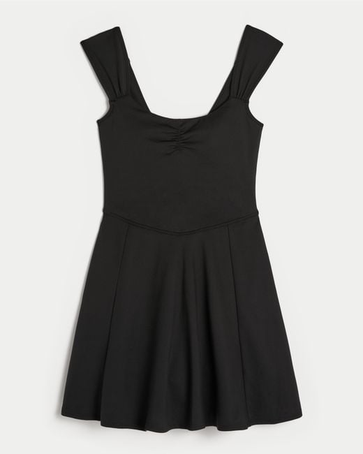 Hollister Black Gilly Hicks Active Cinch Dress