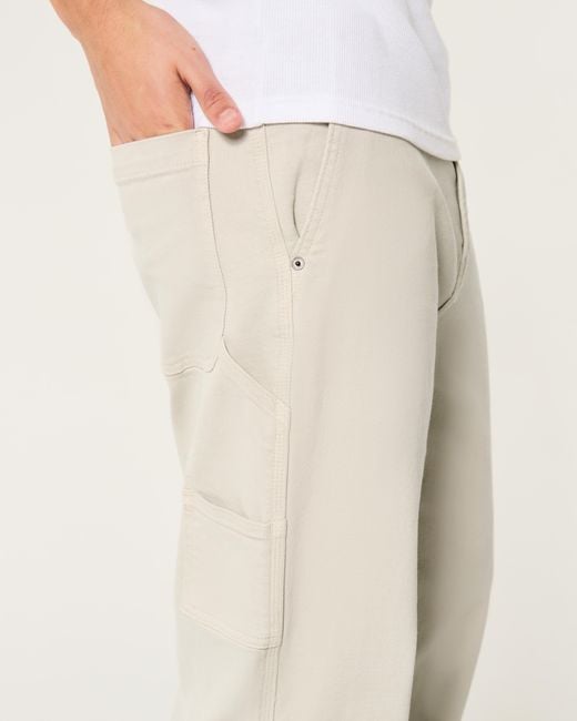Hollister Natural Baggy Painter Jeans for men