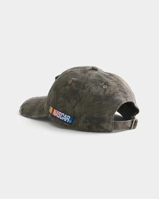 Hollister Multicolor Destroyed Jeff Gordon Nascar Graphic Baseball Hat for men