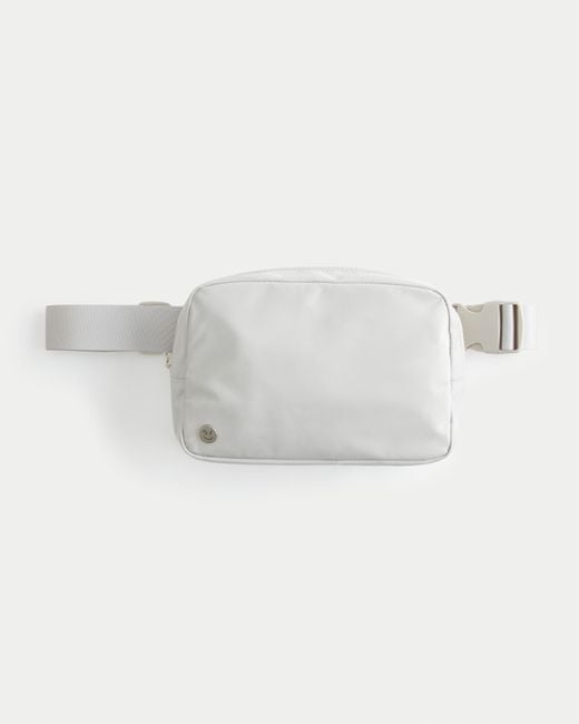 Hollister White Gilly Hicks Fanny Pack
