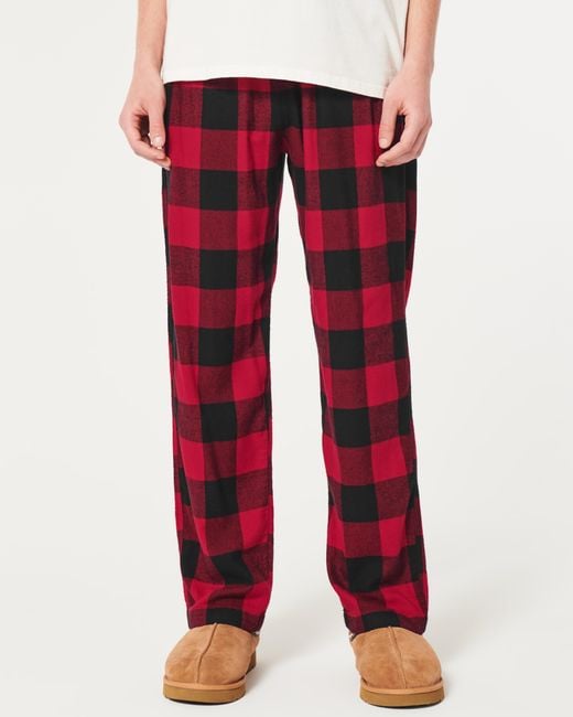 Hollister 24 7 Pajama Pants in Red for Men Lyst UK