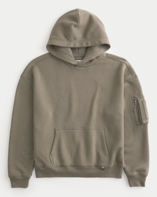 Hollister army hoodie discount