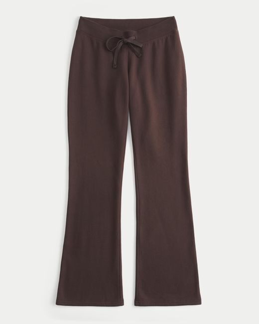 Hollister Brown 1997 Graphic Bootcut Sweatpants