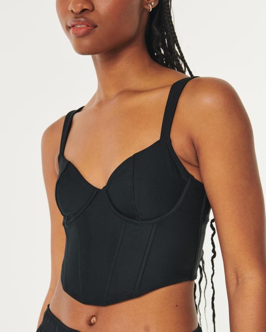 Hollister Black Gilly Hicks Recharge Bustier