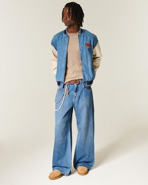 Hollister Blue The Big Jean for men