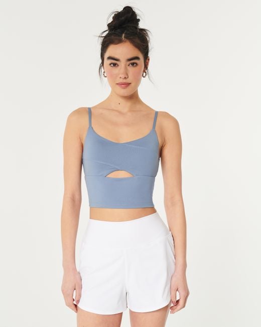 Hollister Blue Gilly Hicks Active Recharge Cutout Cami